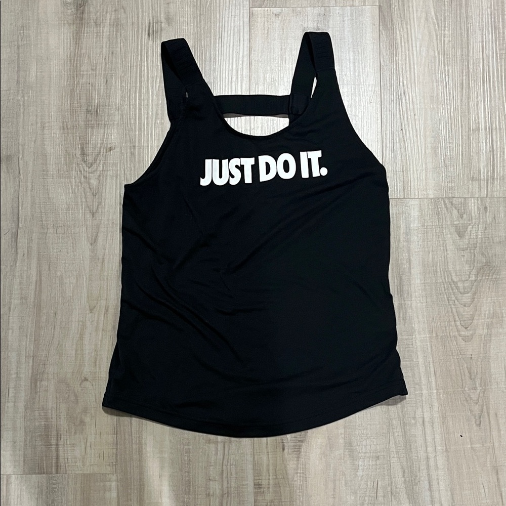 Nike Women's Black 'Just Do It' Tank Top